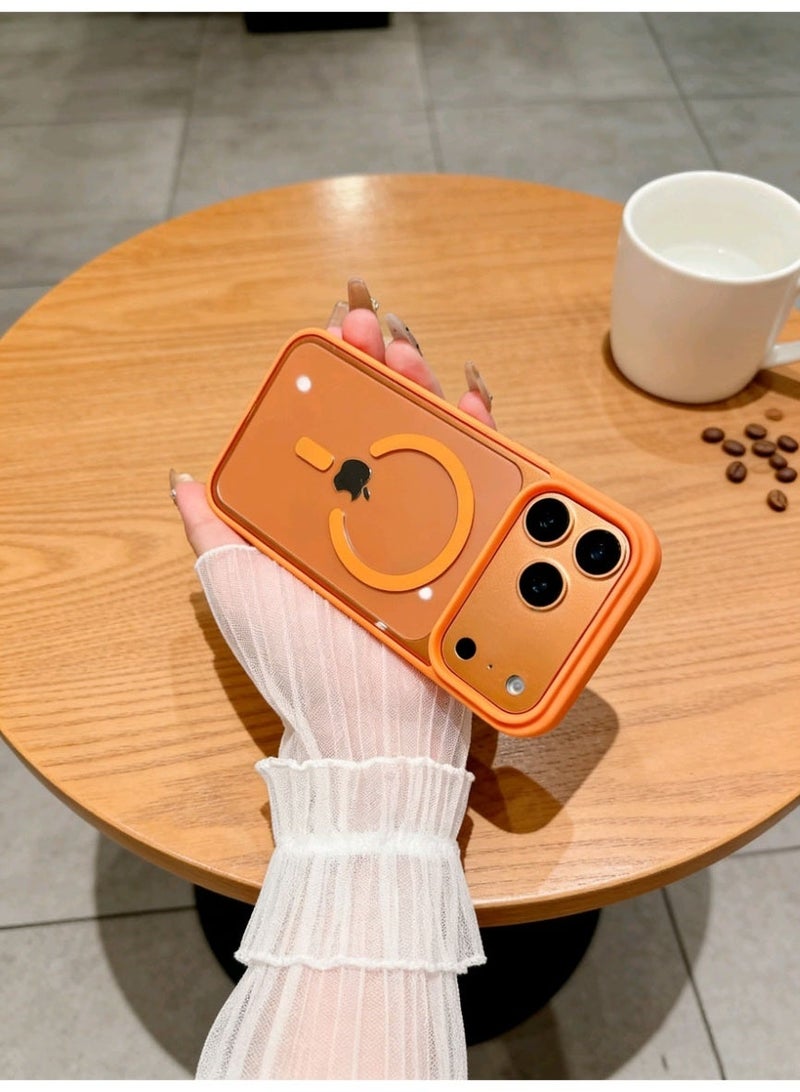 Nova future iPhone 17 Pro Max Case Magsafe Strong Magnet Upgraded Shutter Button Delay Yellowing 17 Pro Max Case Military-Grade Protection Wear-resistant iPhone 17 Pro Max Cover Compatible with Magsafe Accessory - Image 3